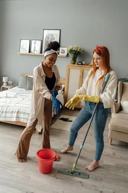 design Broom and paddle for clean home